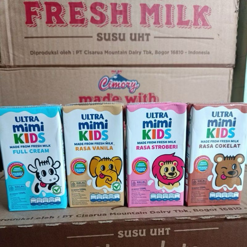 

susu UHT ultra mimi ecer murah
