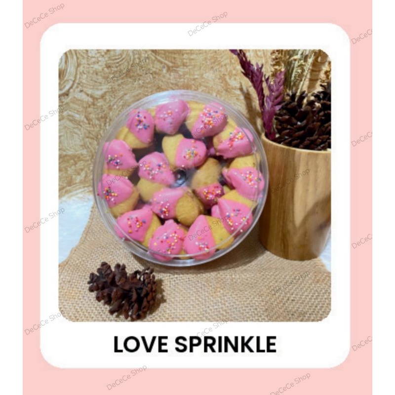 

Love Sprinkle Cookies | Cookies Prioritas | DeCeCe Shop