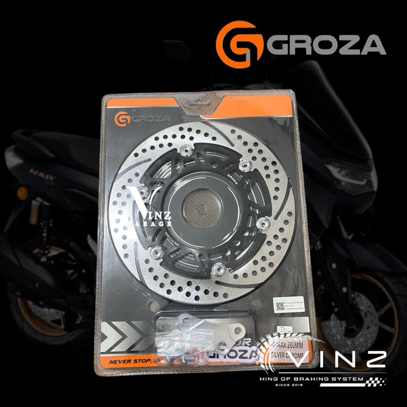 Piringan Cakram Depan Yamaha Nmax Ukuran 260 Mm // Piringan Cakram Depan Nmax Turbo Nmax Neo Nmax Ne