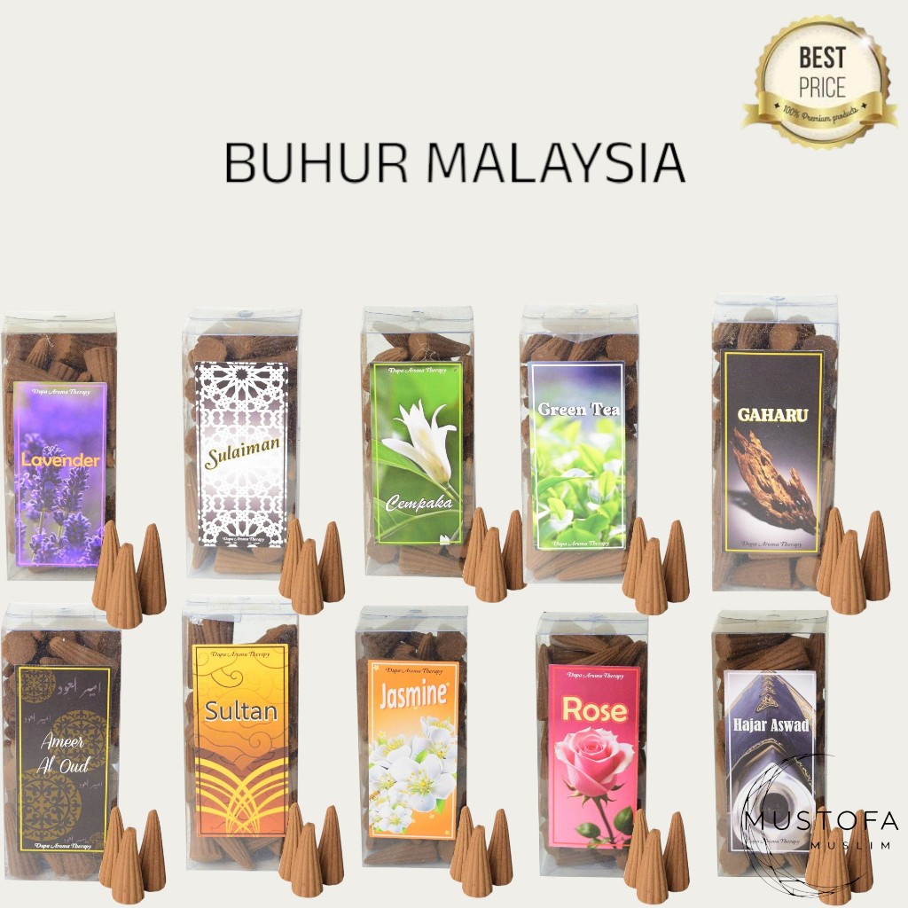 Buhur  Dupa Arab Pengharum Ruangan / bukhur / buhur kerucut / dupa kerucut / bukhur malaysia
