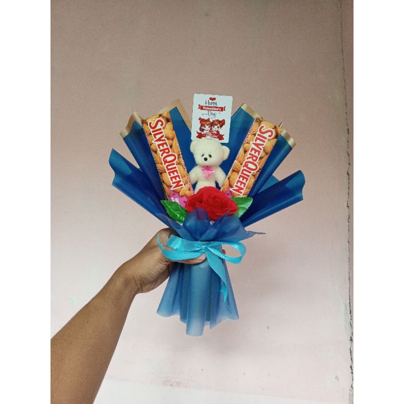 

Buket SilverQueen Happy Valentine's Day
