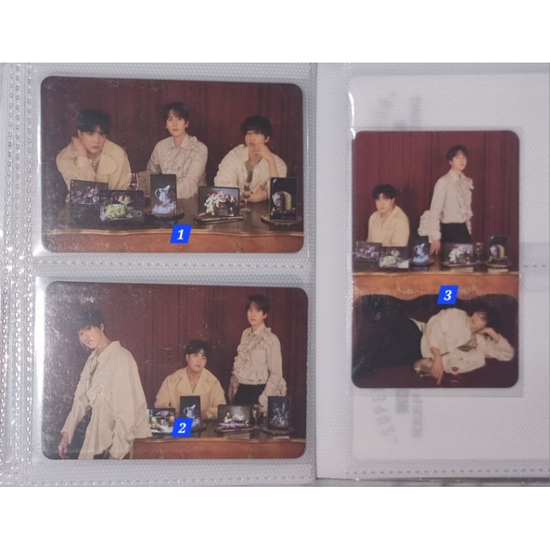 Super Junior Photocard - Renaissance Album Versatile Unit (Kyuhyun, Eunhyuk, Shindong)