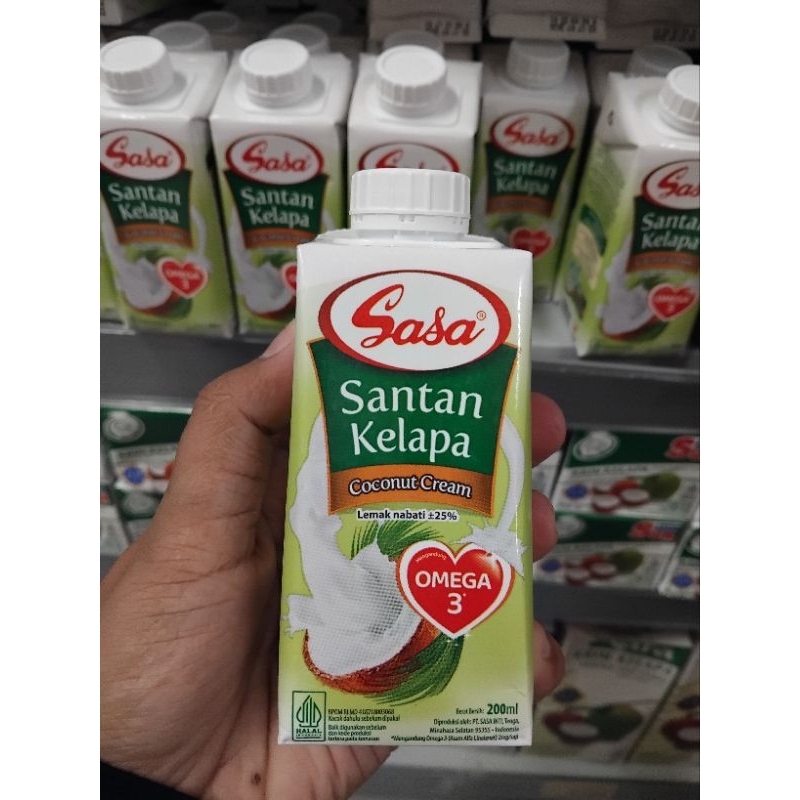 

sasa santan cair 200ml/santan instan