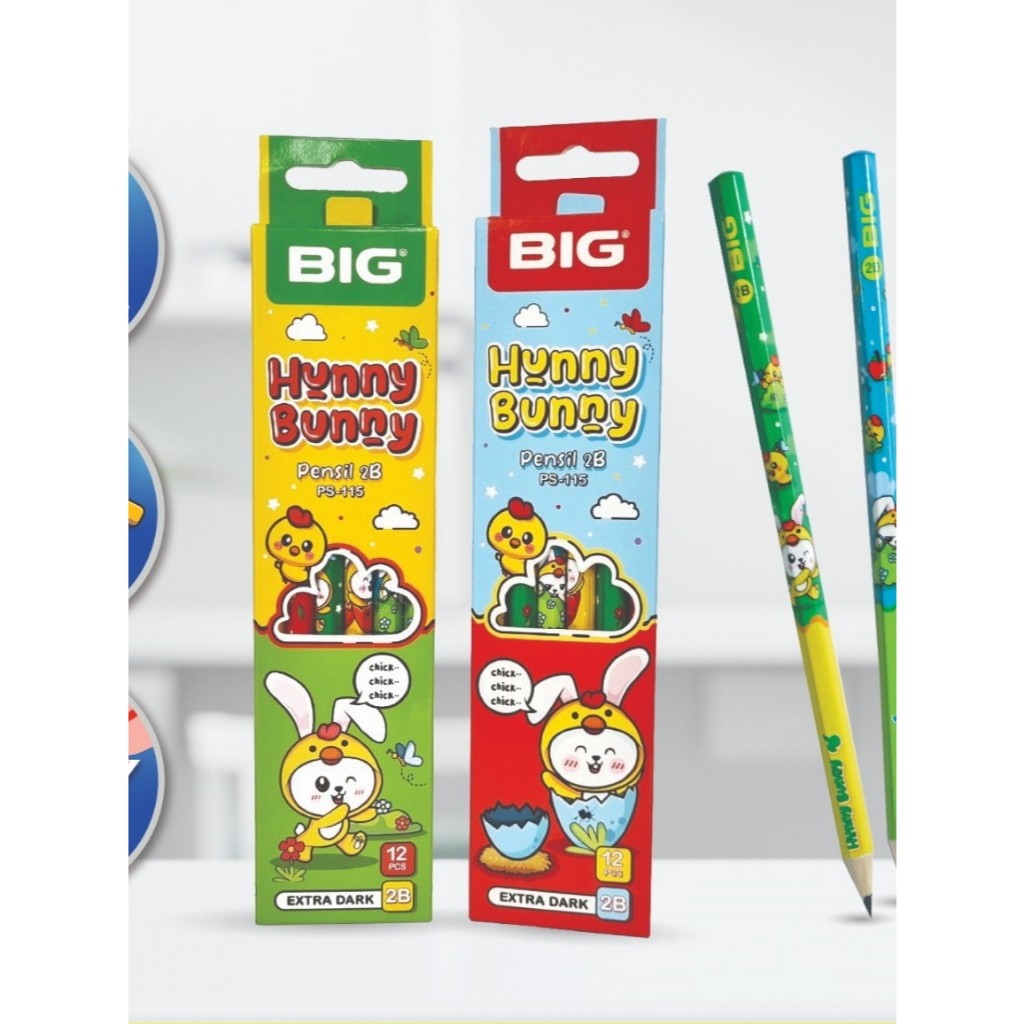 

Pensil BIG Hunny Bunny 2B / Extra Dark PS-115