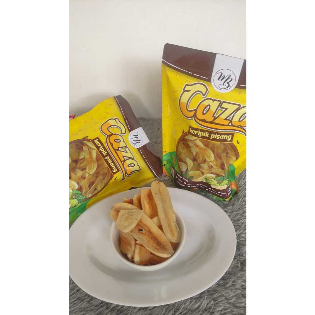 

CAZA keripik pisang kepok rasa original khas lampung 100-200 gr