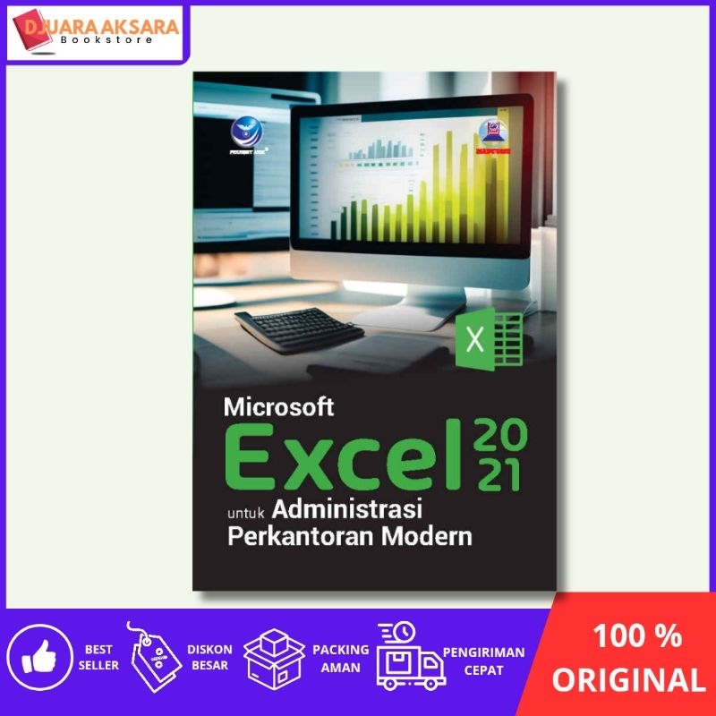 Buku Komputer Microsoft Excel 2021 untuk Administrasi Perkantoran Modern - Madcoms