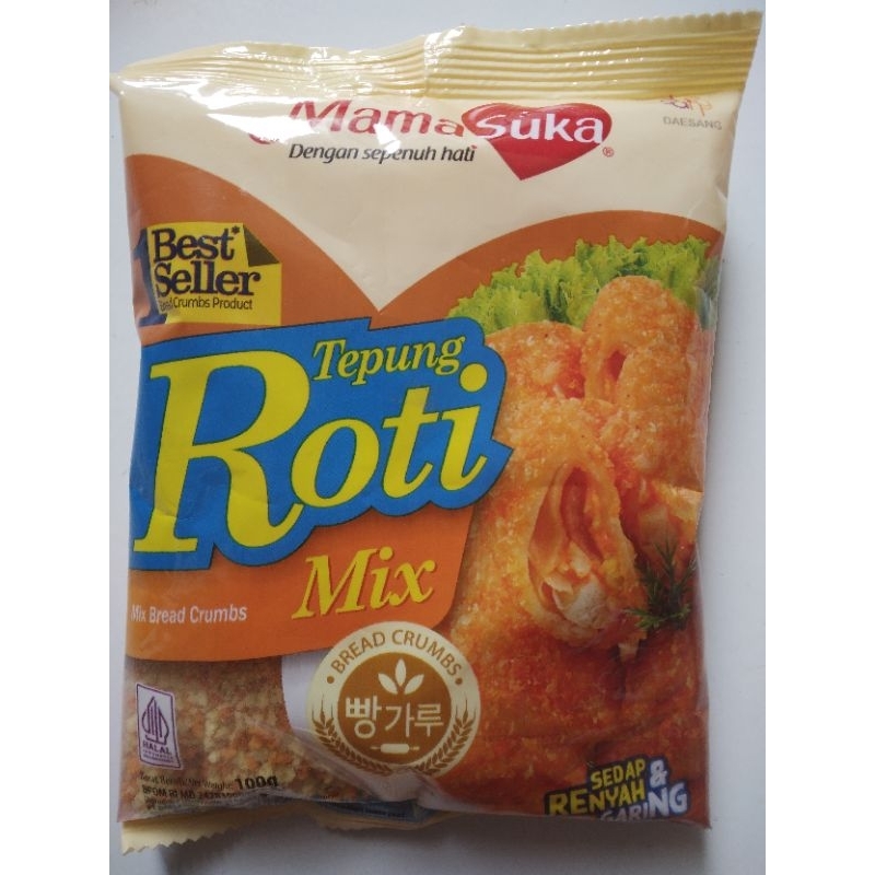 

Tepung Roti Mix Mama Suka Kemasan 100 Gram