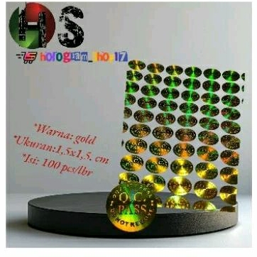

stiker hologram QC PAAS