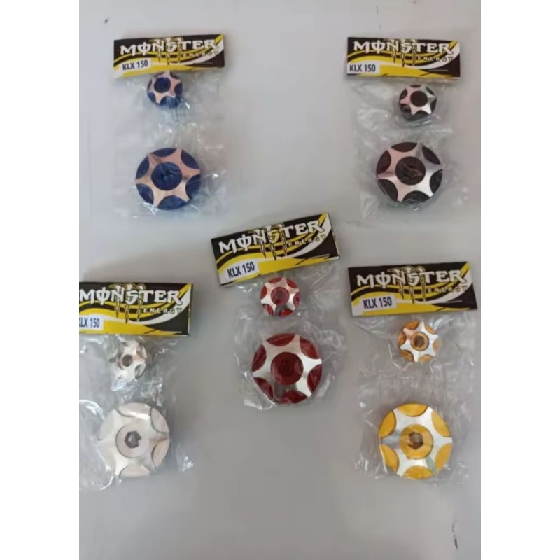 Tutup Koin magnet magnit Kalter KLX Alumunium Filter Magnet KLX 150