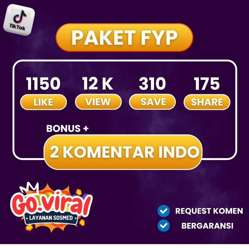 Like Tiktok Murah Auto Fyp Bergaransi Permanen