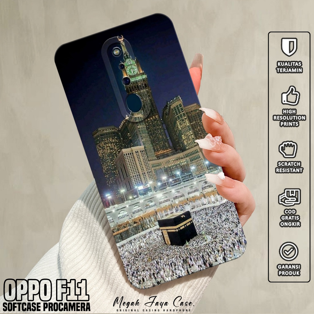 Softcase Hp OPPO F11 - Casing Hp OPPO F11 Motif ISLMC - Silikon Hp - Case OPPO F11 - Kesing Hp OPPO 