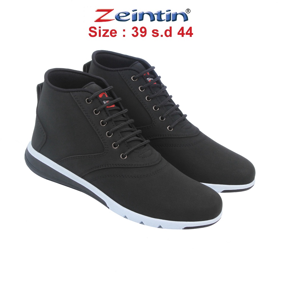 KODE L88P Zeintin  Sepatu Pria Sneakers Sepatu Sneakers Boot Pria Kasual Sepatu Bot Sintetis Zeintin