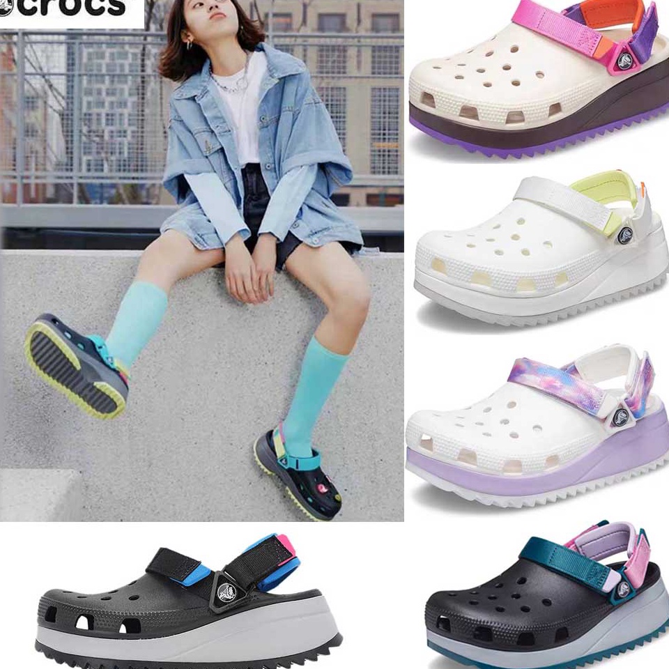 KODE D12G Sandal Crocs Classic Bae ClogSandal wanita Crocs classic Bae Clog