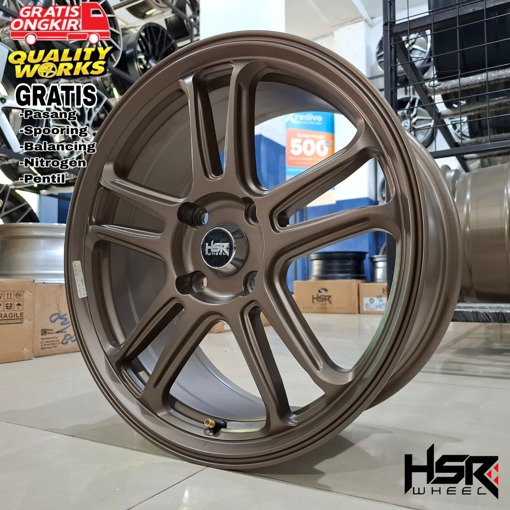 Velg Racing Mobil Grand Livina Ring 17 Lebar 7,5 Velg Jdm Hsr Wheel Nx Spo