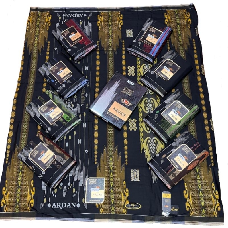 SARUNG ARDAN SGJ GOLD SONGKET GUNUNG JACQUARD