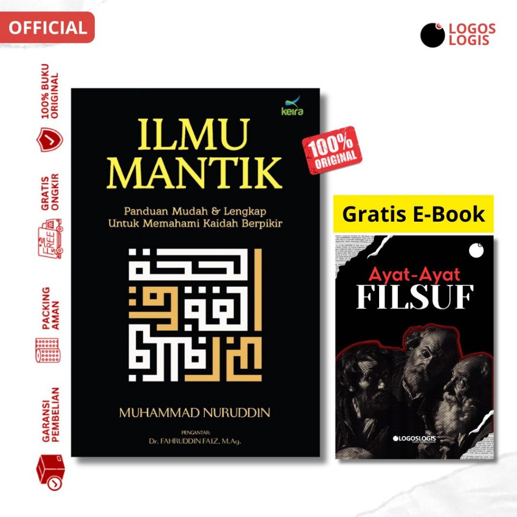 Buku Ilmu Mantik - Muhammad Nuruddin | Filsafat Logika | Mantiq Keira Publishing Fahruddin Faiz