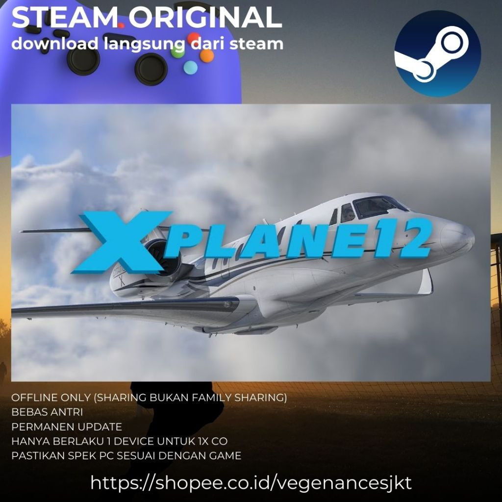 X-PLANE 12 MAC & PC Game Sharing Original + Latest Update