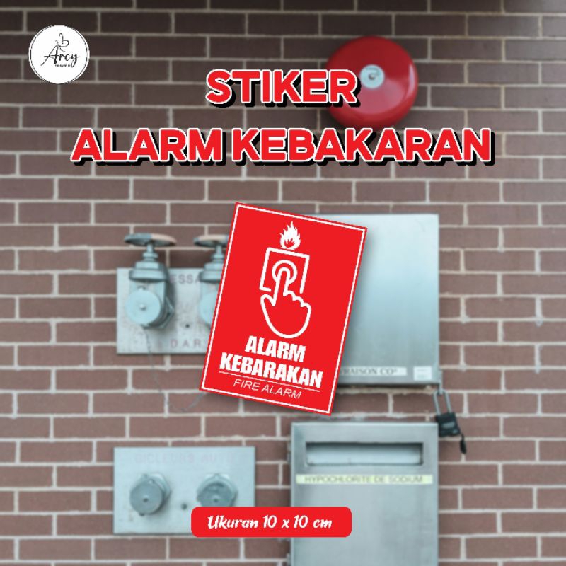 

Stiker Alarm Kebakaran