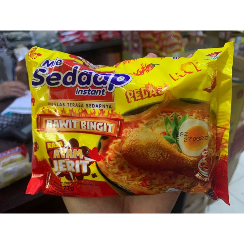 

Mie Sedap Rawit Bingit Rasa Ayam Jerit 5pcs