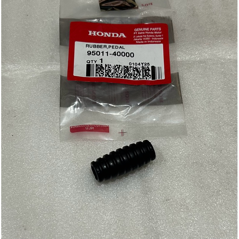 Karet Pedal Gigi WIN GL100 ProMax SupraX125 Karisma Verza MegaPro Ori AHM 9501140000