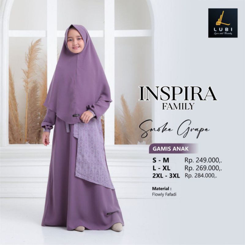 gamis anak lubi inspirasi