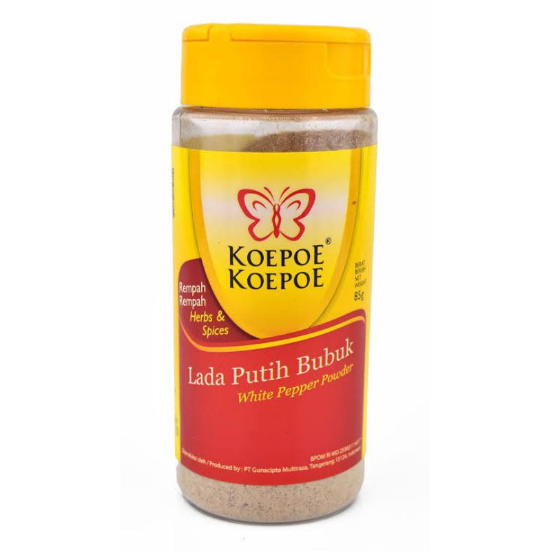 

Bumbu Masak Lada Koepoe Koepoe Lada Putih Bubuk 85 Gr