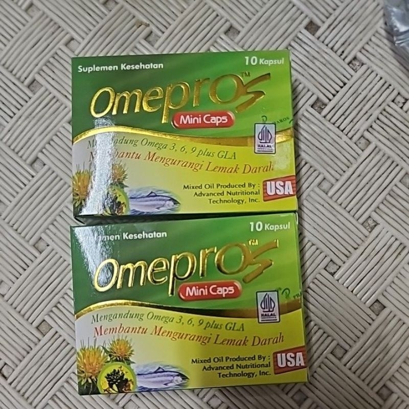 omepros mini 3,6,9 omega mini 10 capsule