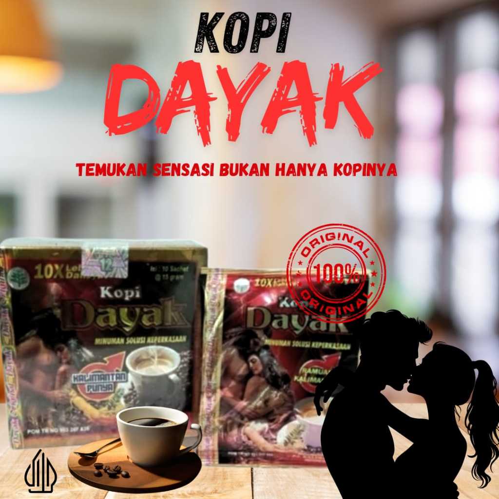 

KOPI DAYAK ORIGINAL SENSASI BEDA DARI YG LAIN 1BOX ISI 10SACSET