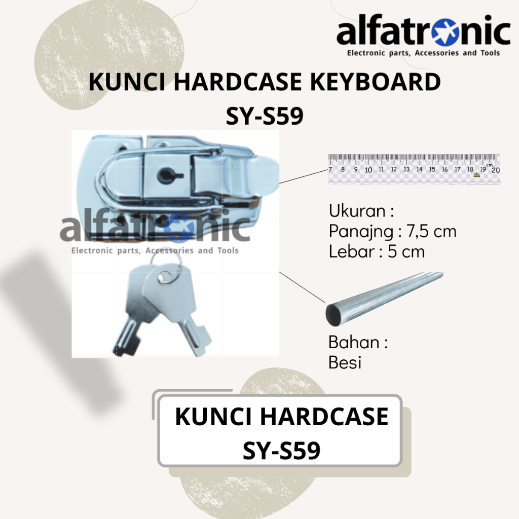 KUNCI HARDCASE KEYBOARD THANOS SY-S59