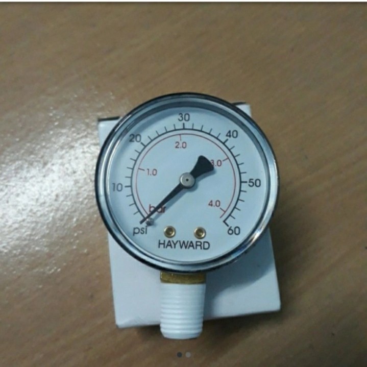 Pressure Filter Kolam Hayward - Manometer Pengukur Tekanan Filter Kolam