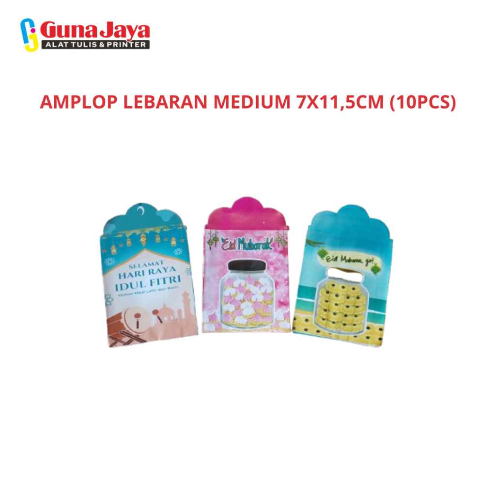 

AMPLOP LEBARAN MEDIUM 7X11,5CM (10PCS) - EDISI RAMADHAN