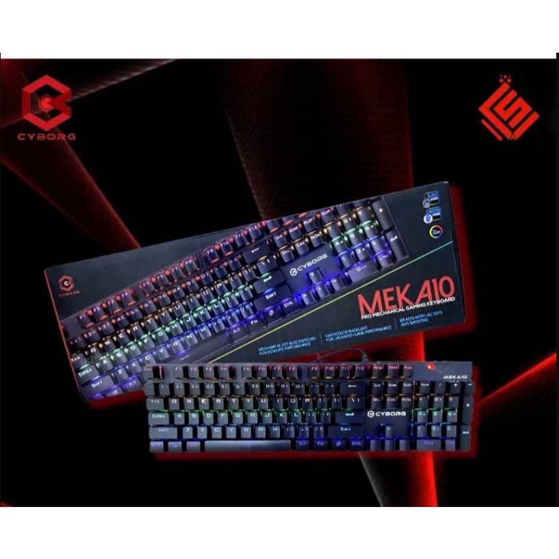 Keyboard Gaming Cyborg Meka 10 terbaru dan keren