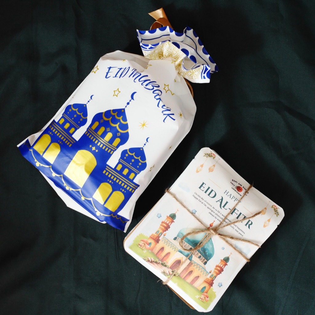 

Raya Blend Hampers Lebaran Set 5 pcs Coffee Drip Ramadhan Pouch untuk Hadiah