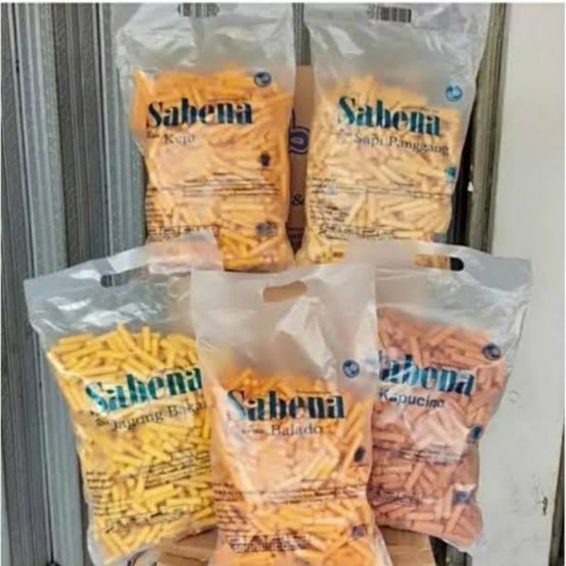 

Sabena Stick Keju Balado Sapi panggang 340 gram / Makanan stick cemilan sabena