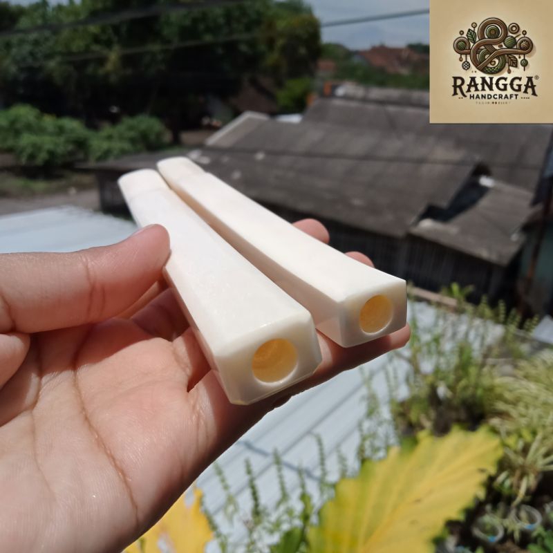 klokotan once pipa tulang sapi model kotak jumbo A52