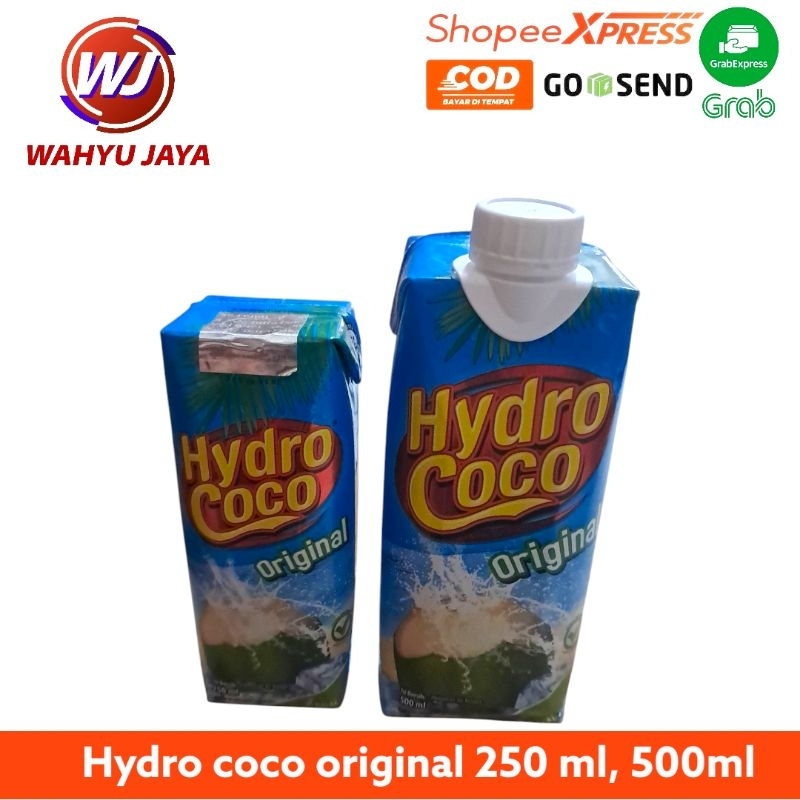 

hydro coco original 250ml, 500ml