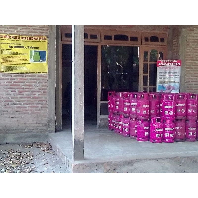 Tabung Bright Gas Pink 5,5 Kg Murah