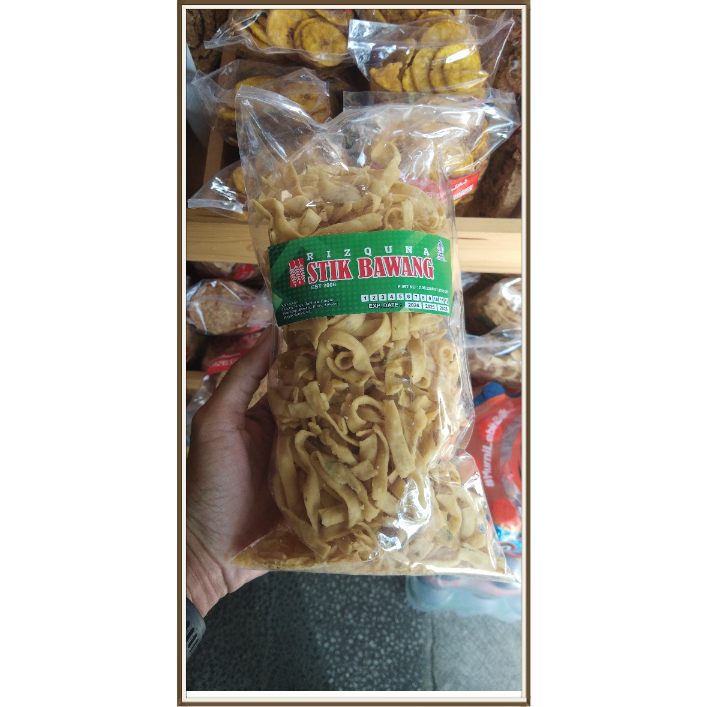 

STICK BAWANG 500GR (1/2KG) KUE BAWANG/ STIK BAWANG SNACK KILOAN