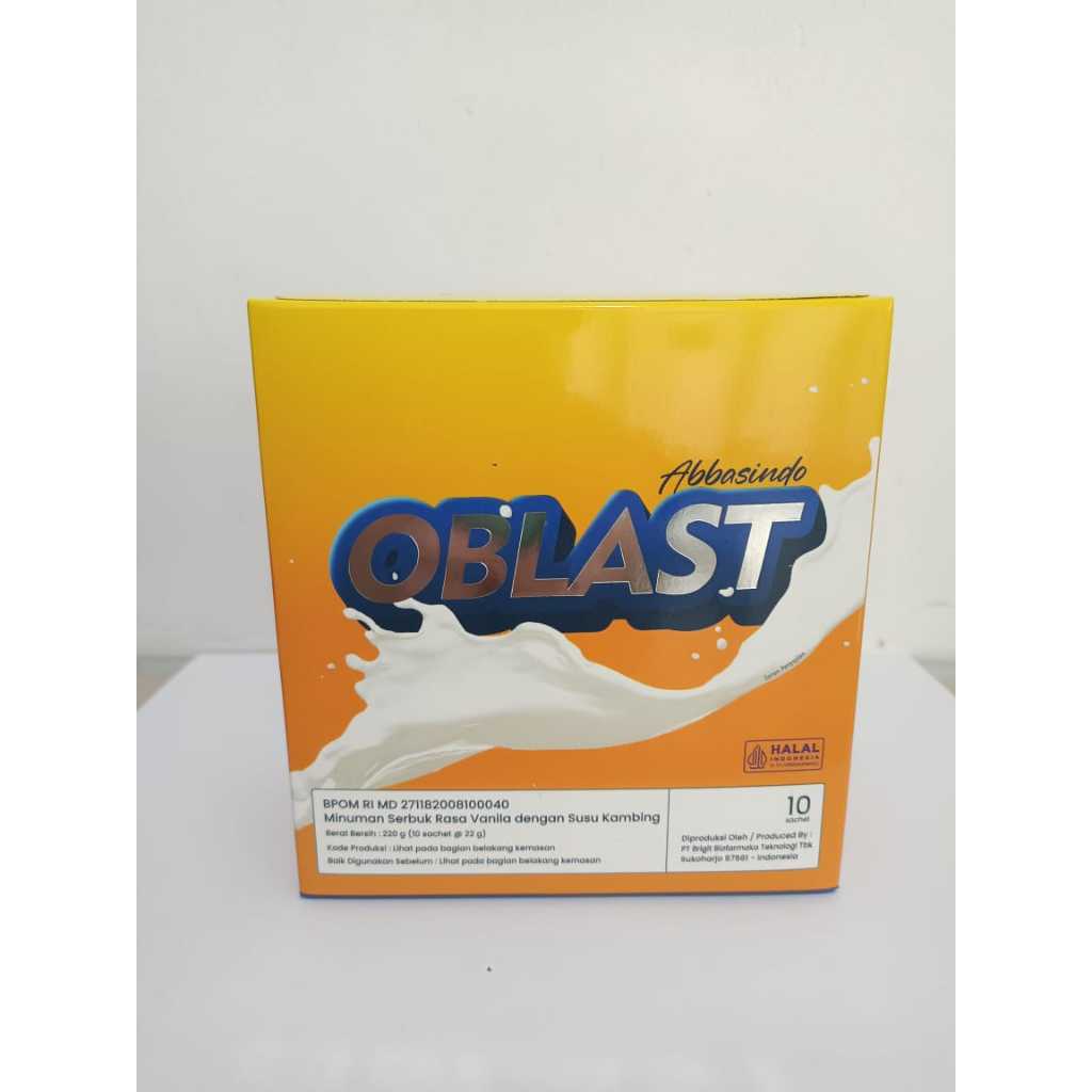 

OBLAST Susu Kambing Bubuk Rasa Vanila Meningkatkan Kesehatan Tulang dan Menjaga Daya Tahan Tubuh