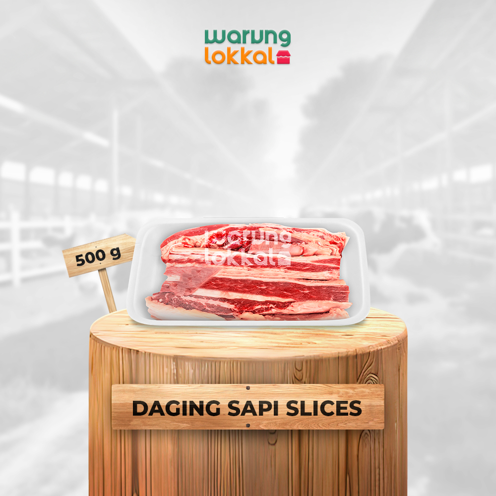 

Daging Sapi Slices 500g - Warung Lokkal