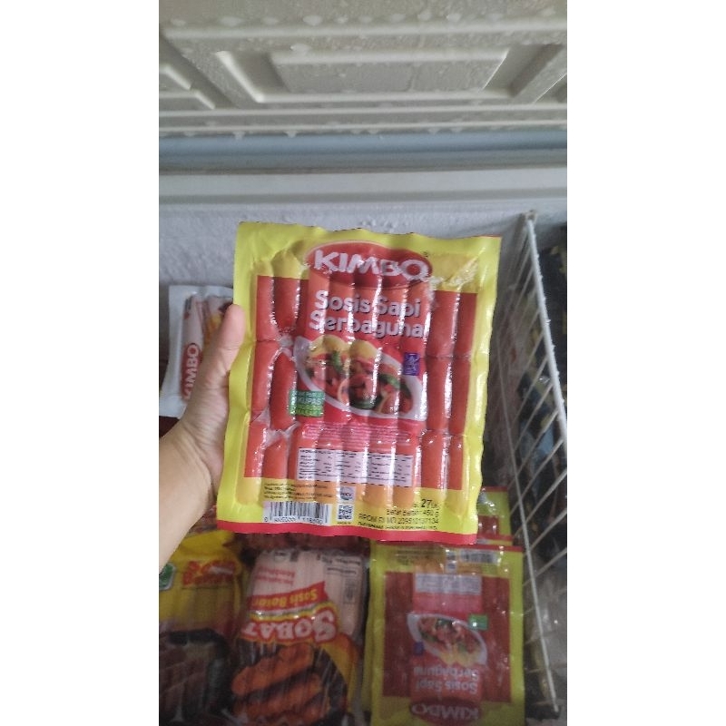 

kimbo sosis sapi serbaguna 27 450gr