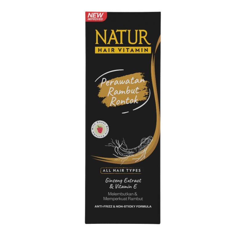 Natur Vitamin Rambut Ginseng Extract & Vitamin E 80 ml