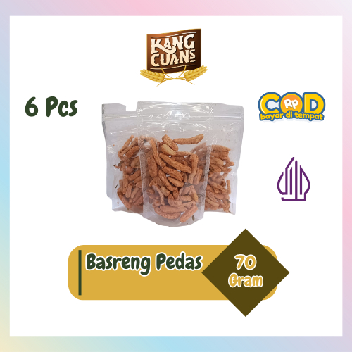 

PAKET BUNDLING BASRENG STIK DAUN JERUK ISI 6 PCS SNACK CEMILAN PEDAS TERMURAH