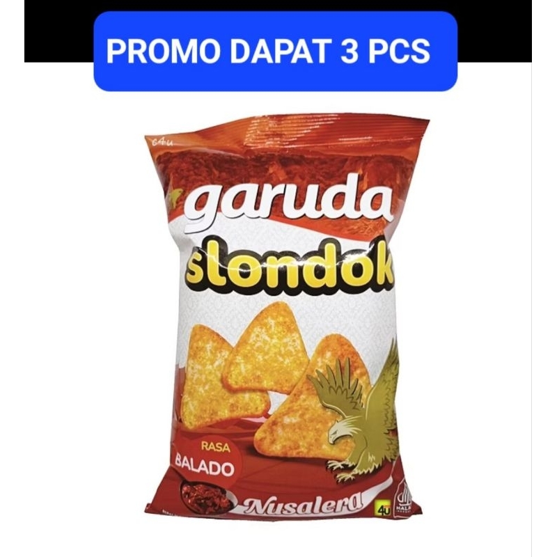 

GARUDA SLONDOK 50 GRAM RASA BALADO PROMO DAPAT 3 PCS SAMPAI 2 MARET