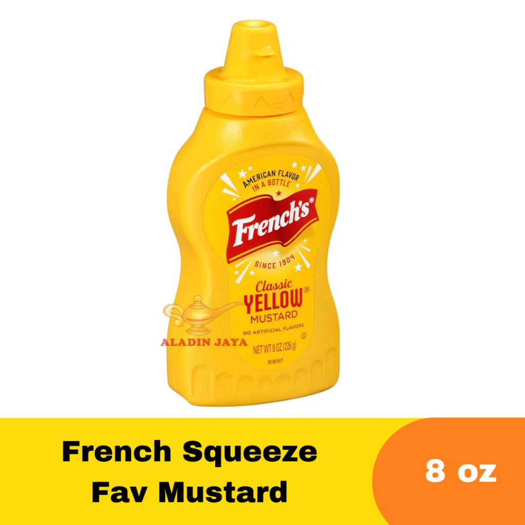 

French Squeeze Fav Mustard 8oz