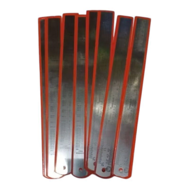 

Penggaris Besi Stainless 30cm 1pak isi 12
