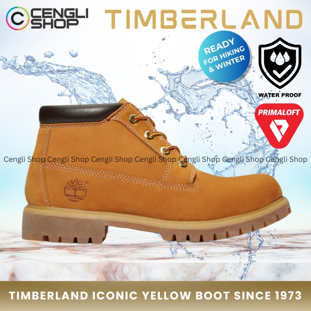 TM77 SEPATU PRIA BOOT TIMBERLAND ORIGINAL BOOTS CHUKKA KULIT ASLI ORI WATERPROOF