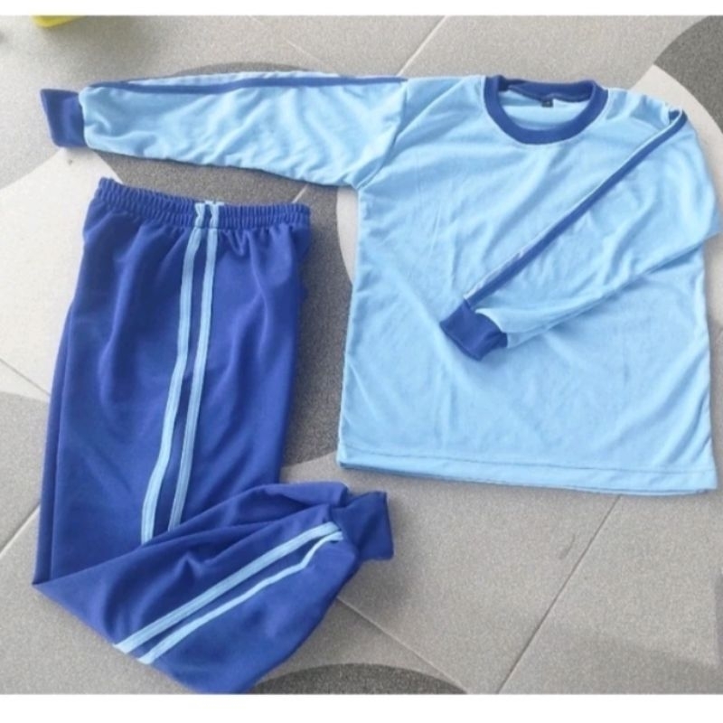 stelan sragam sekolah PAUD TK SD SMP SMA bisa custom warna dan motif