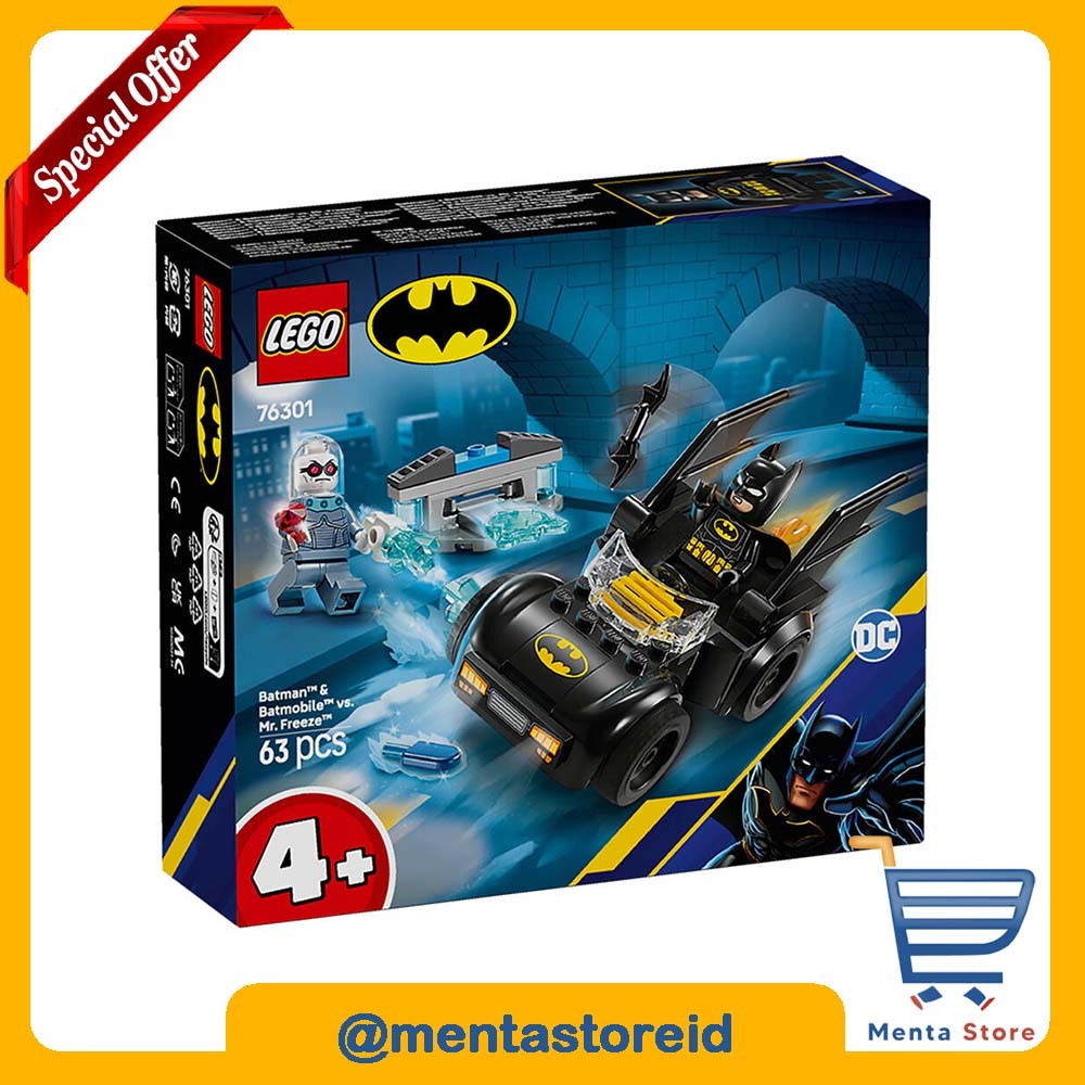 LEGO Batman 76301 Batman & Batmobile vs. Mr. Freeze