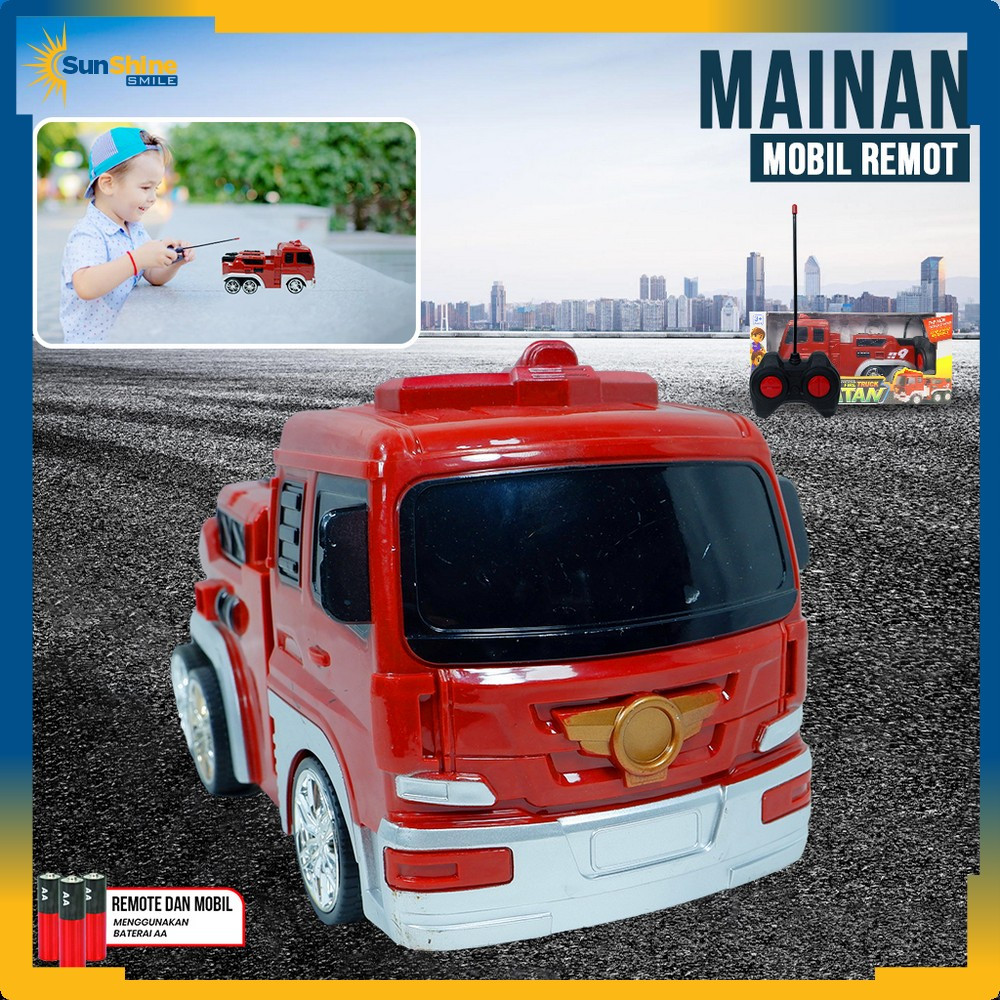 Mobil Mobilan Anak Mobil remote control / Mainan Mobil Truk Remot Kontrol / Mobilan Remot Anak Sunsh